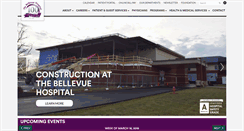 Desktop Screenshot of bellevuehospital.com